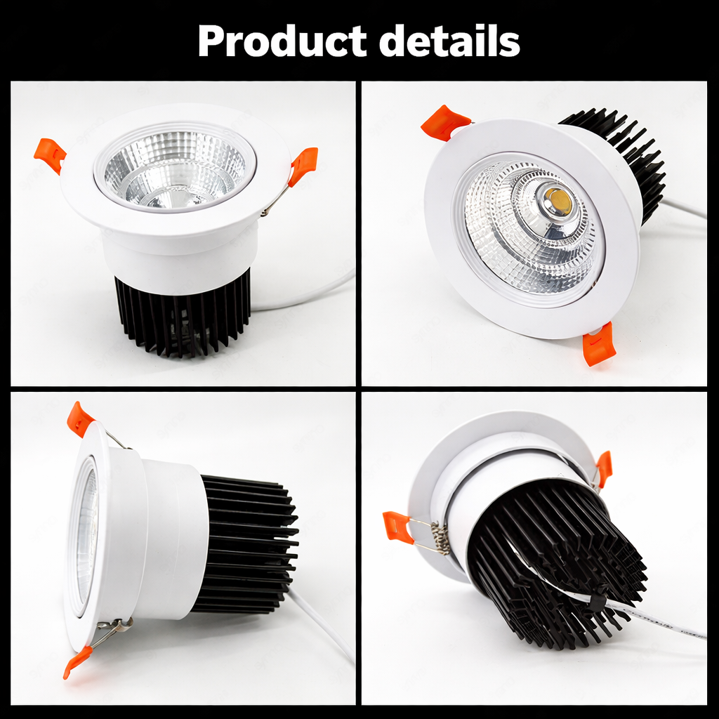 LED COB Spot Recessed Downlights