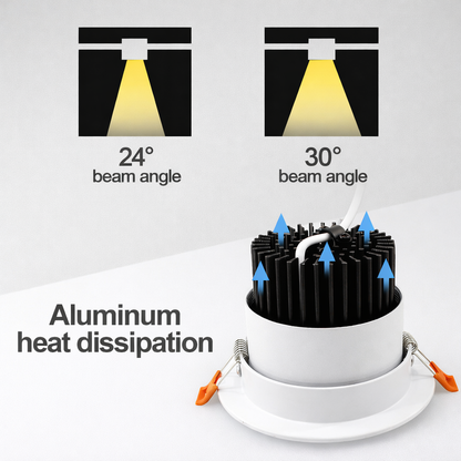 LED COB Spot Recessed Downlights