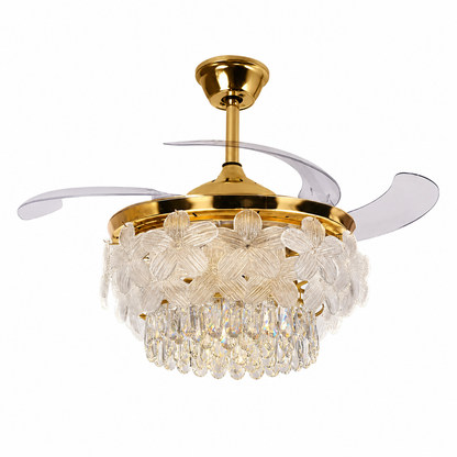 Floréa Luxe Chandelier Fan With Remote