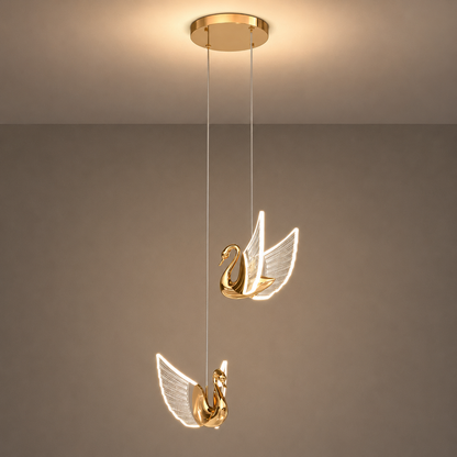 Swan Hanging Light