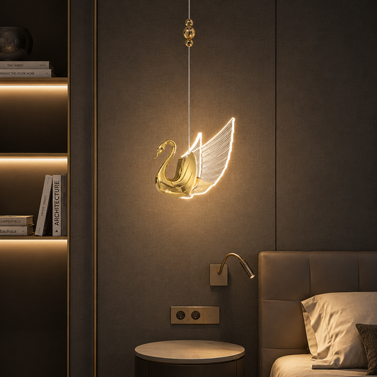 Swan Hanging Light