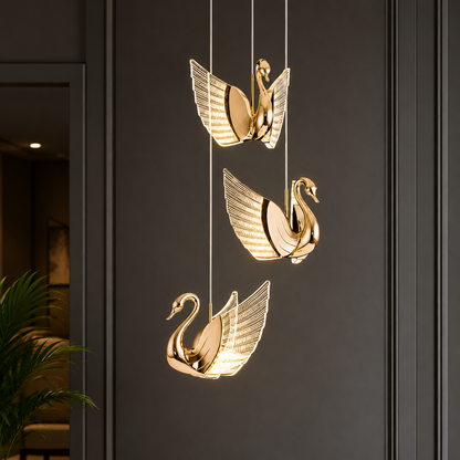 Swan Hanging Light