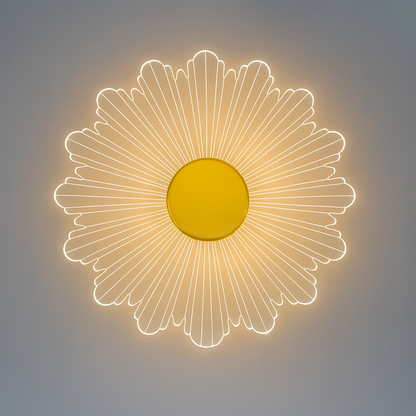 Sunflower wall Light