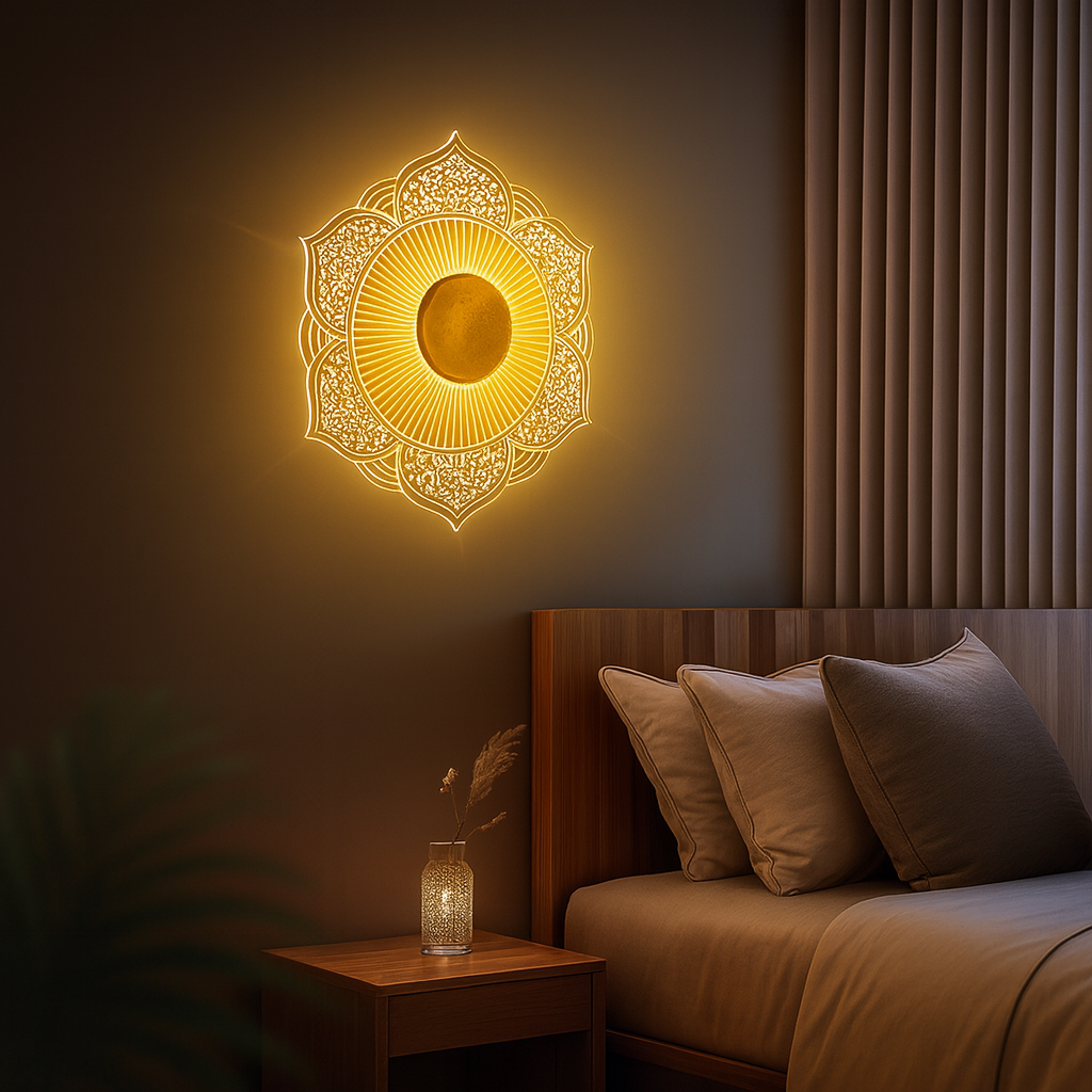 Divine Bloom Wall Light