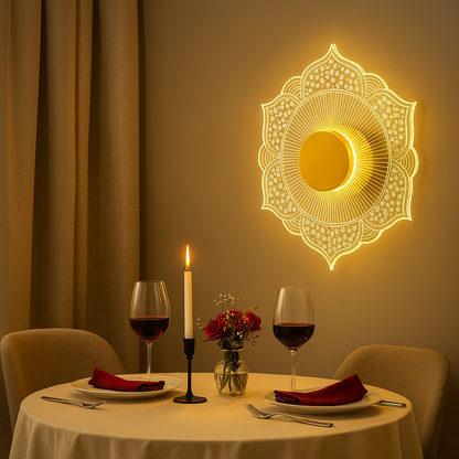 Divine Bloom Wall Light