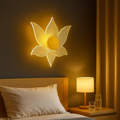 LotusGlow Wall Light