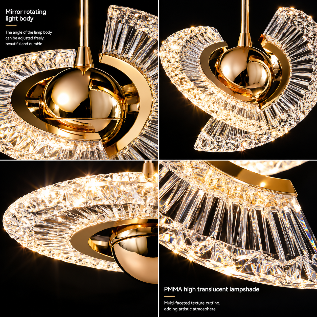 Elite Wings Rotatable Pendants Light