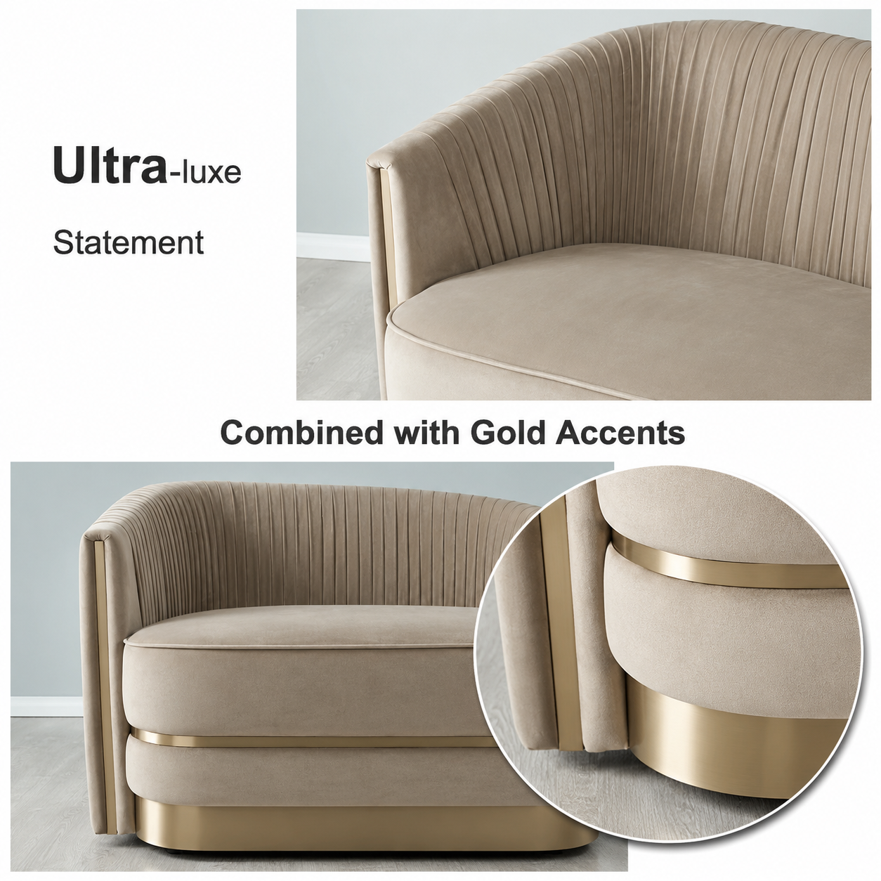 Italian Designer Modern Luxury Living Room Sofa