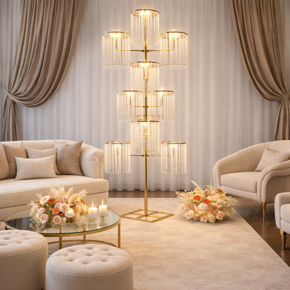 Royal Crystal Floor Light