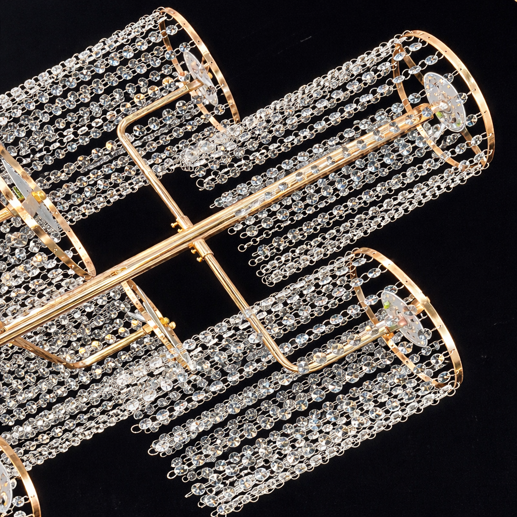 Royal Crystal Floor Light
