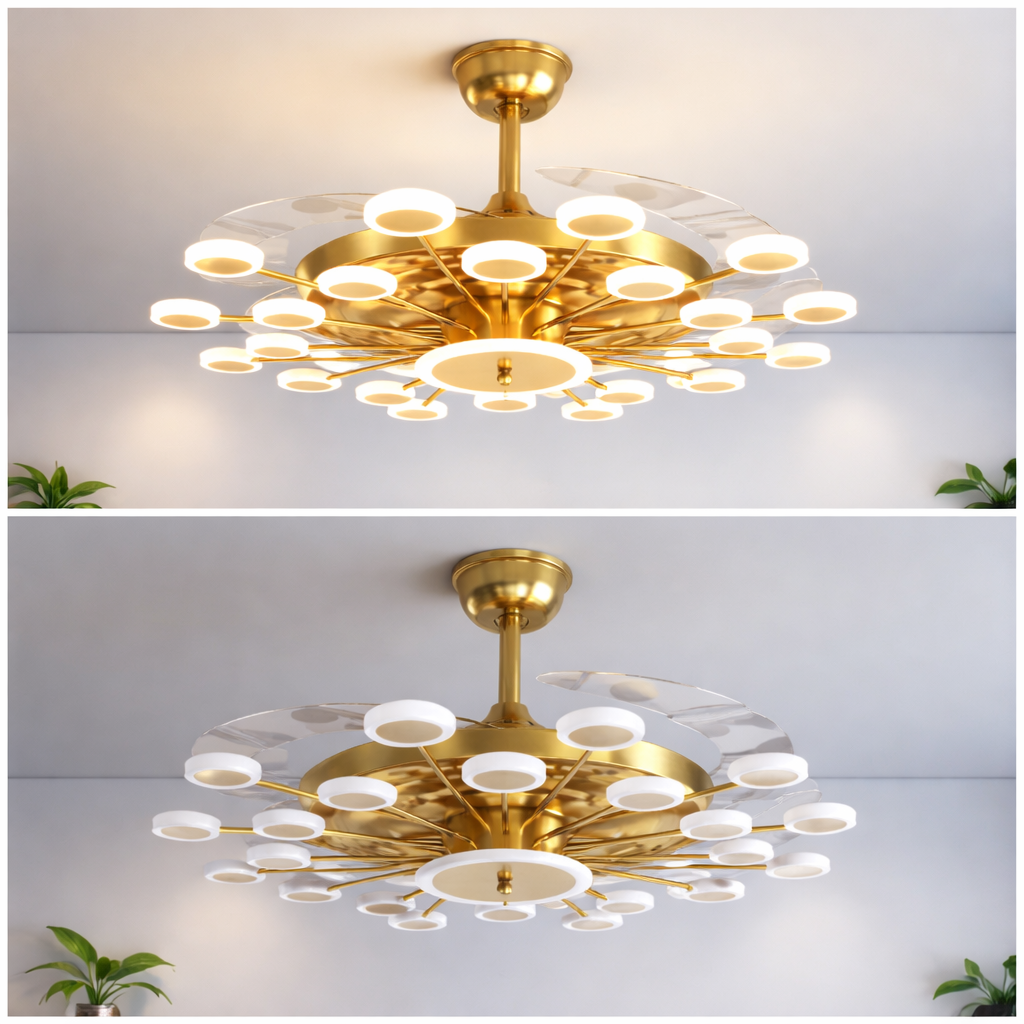 Starlume Chandelier Fan