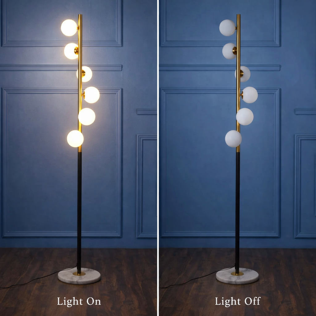 Solmira Spiral Floor Lamp