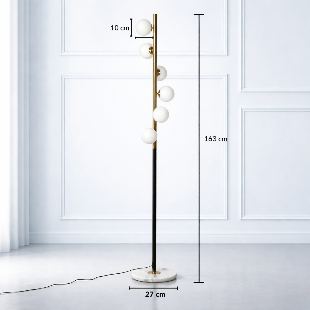 Solmira Spiral Floor Lamp