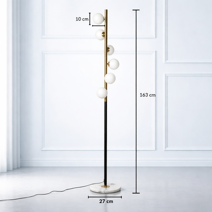Solmira Spiral Floor Lamp