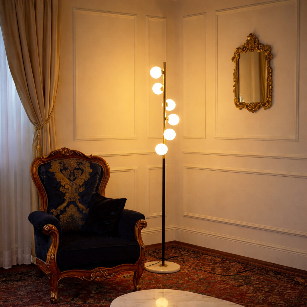 Solmira Spiral Floor Lamp