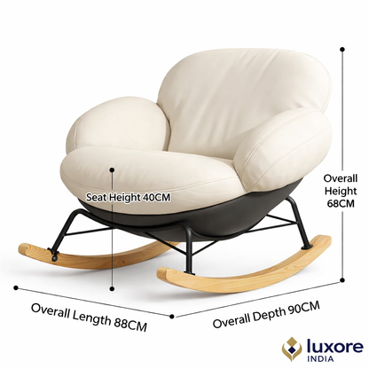 Velouré Comfort Recliner Sofa
