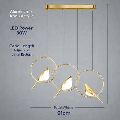 Ornia Bird Led Hanging Light