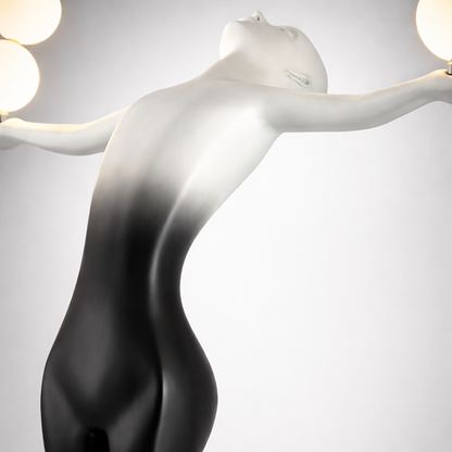 Celestial Arc Floor Sculpture Lamp