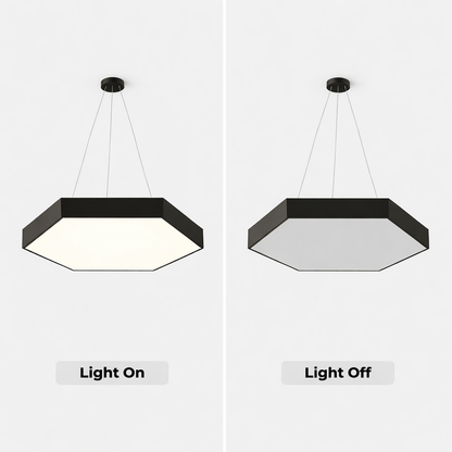 Hexagon LED Pendant Light