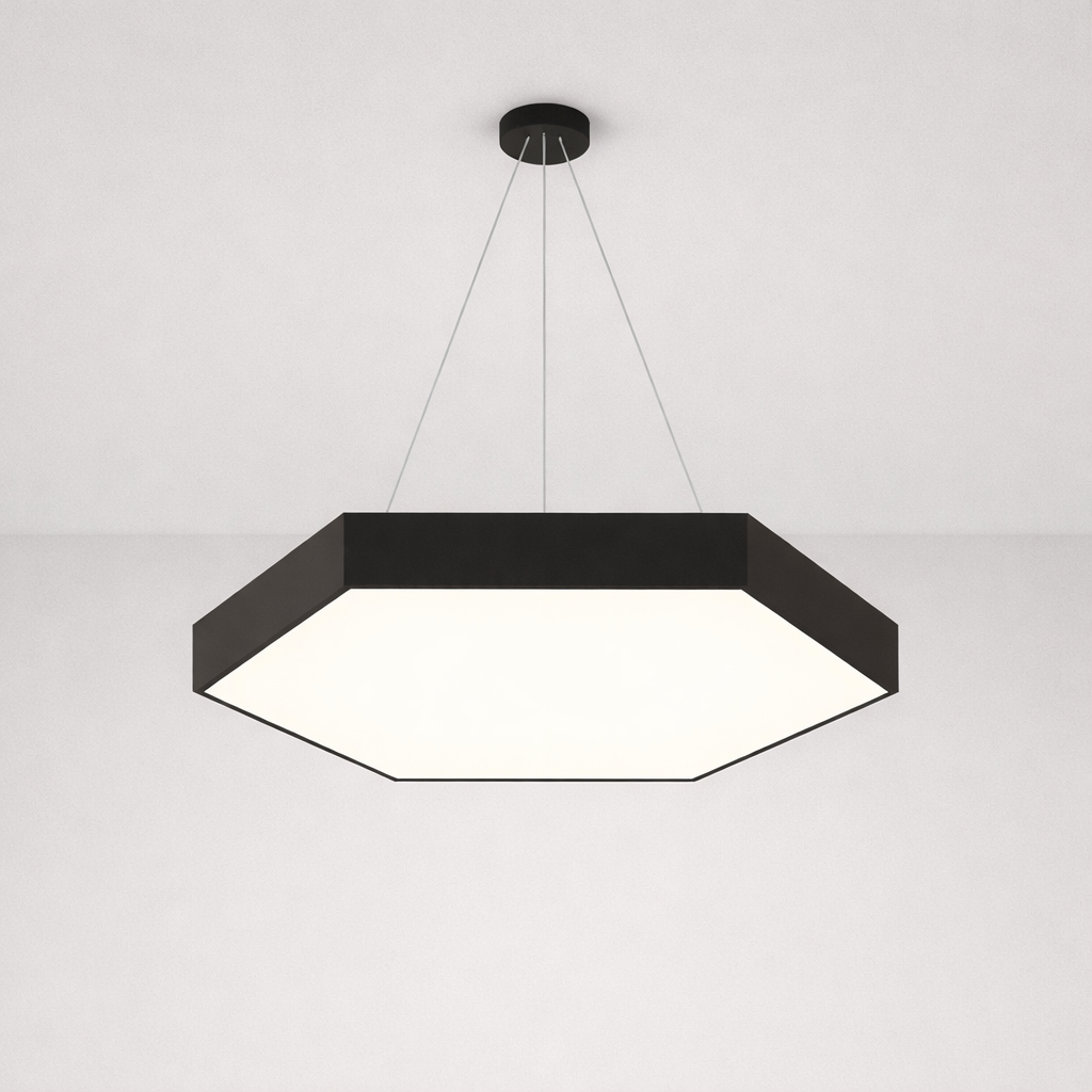 Hexagon LED Pendant Light