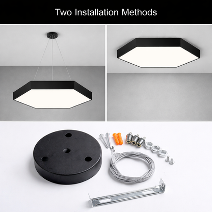 Hexagon LED Pendant Light