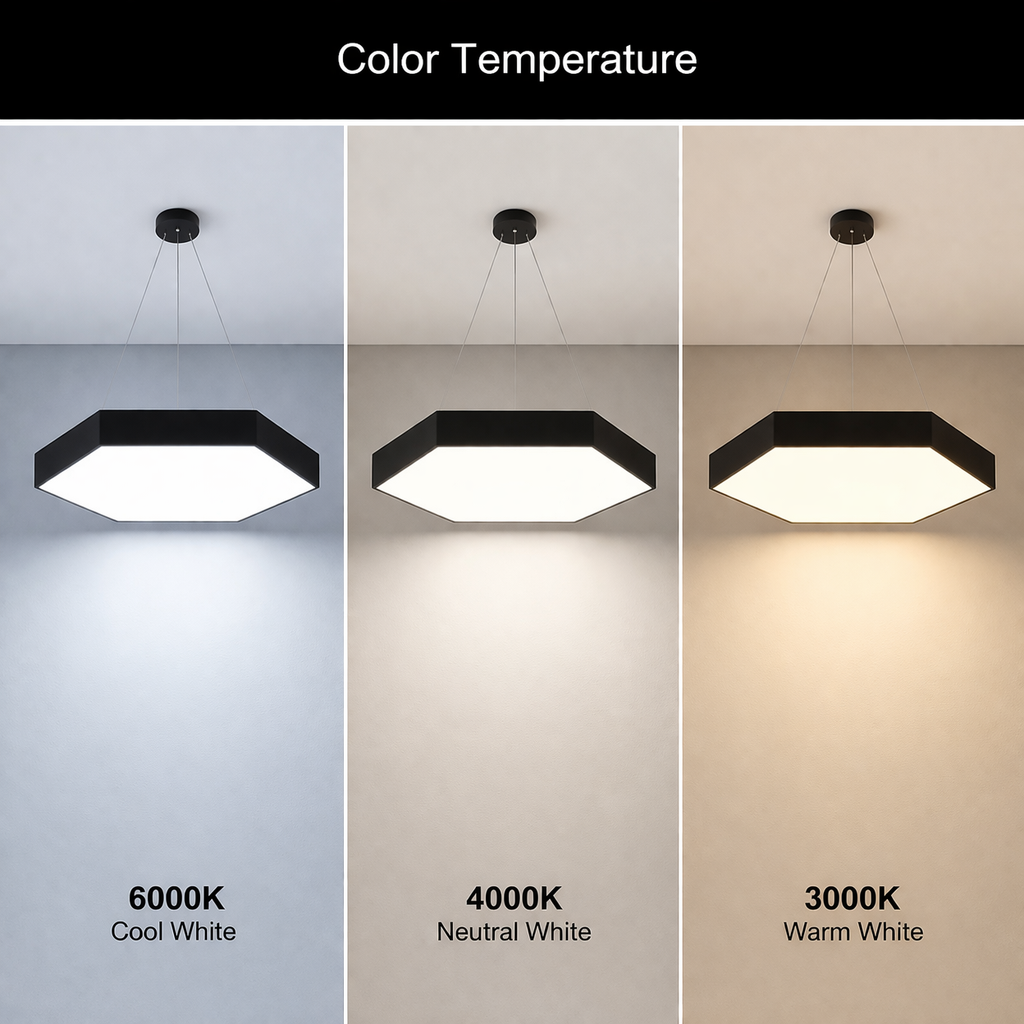 Hexagon LED Pendant Light