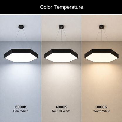 Hexagon LED Pendant Light