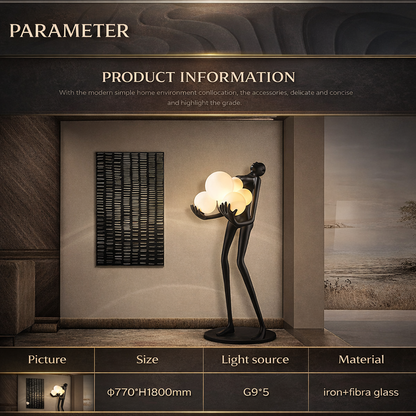 ELVORA SCULPT Floor Lamp
