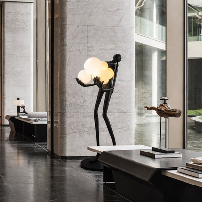 ELVORA SCULPT Floor Lamp