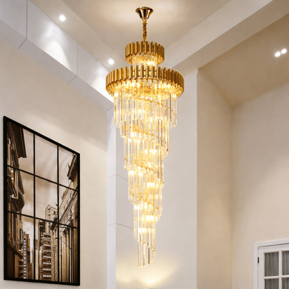 Twilight Spiral Chandelier