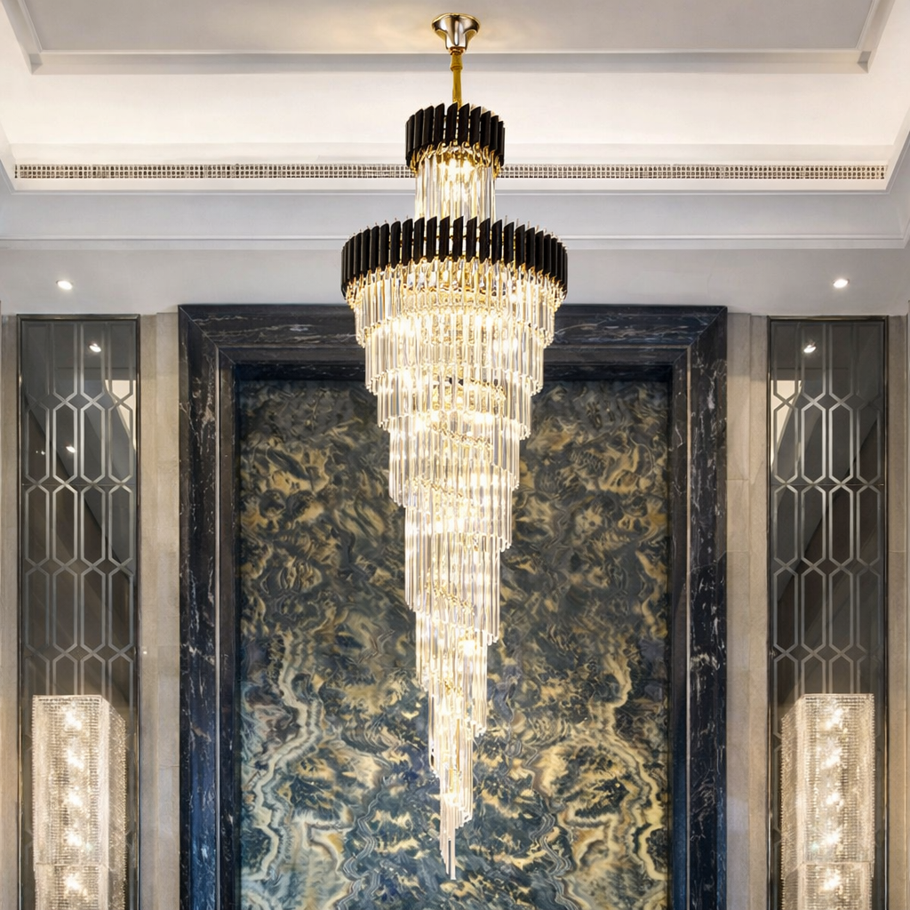 Twilight Spiral Chandelier