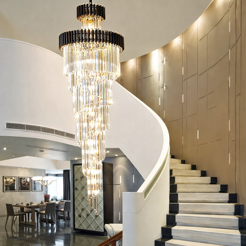 Twilight Spiral Chandelier