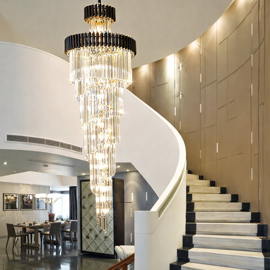 Twilight Spiral Chandelier