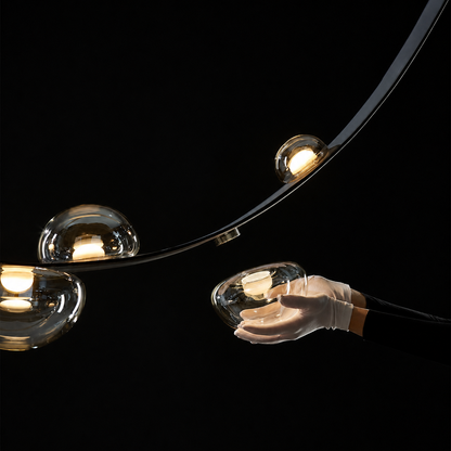 Belt Dew Drop Modern Chandelier