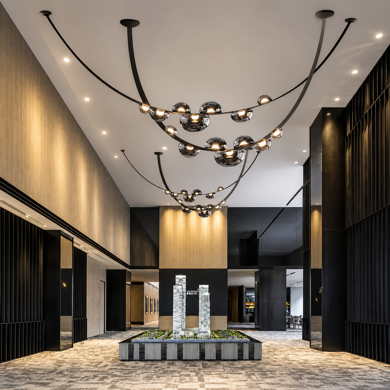 Belt Dew Drop Modern Chandelier