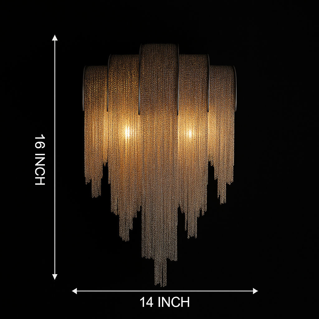 Majestic Crest Wall Light