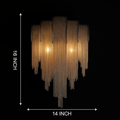Majestic Crest Wall Light