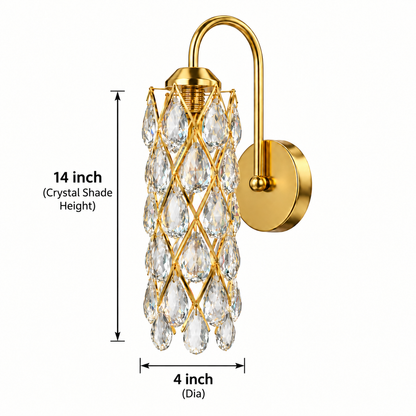 Élanza Crystal Wall Light