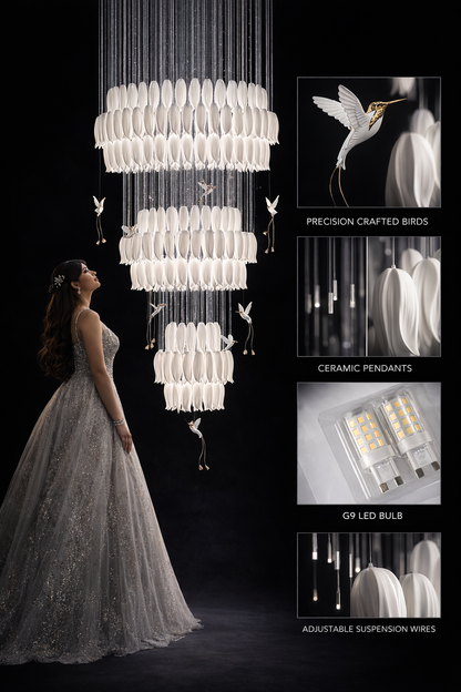 Tulip Pendant Chandelier Light