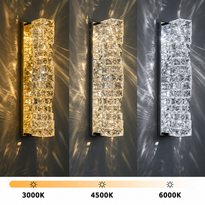 Élan Crystal Spiral Wall Light