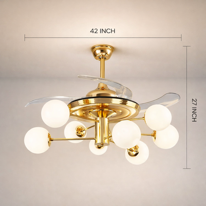 Crowné Élite Chandelier Fan