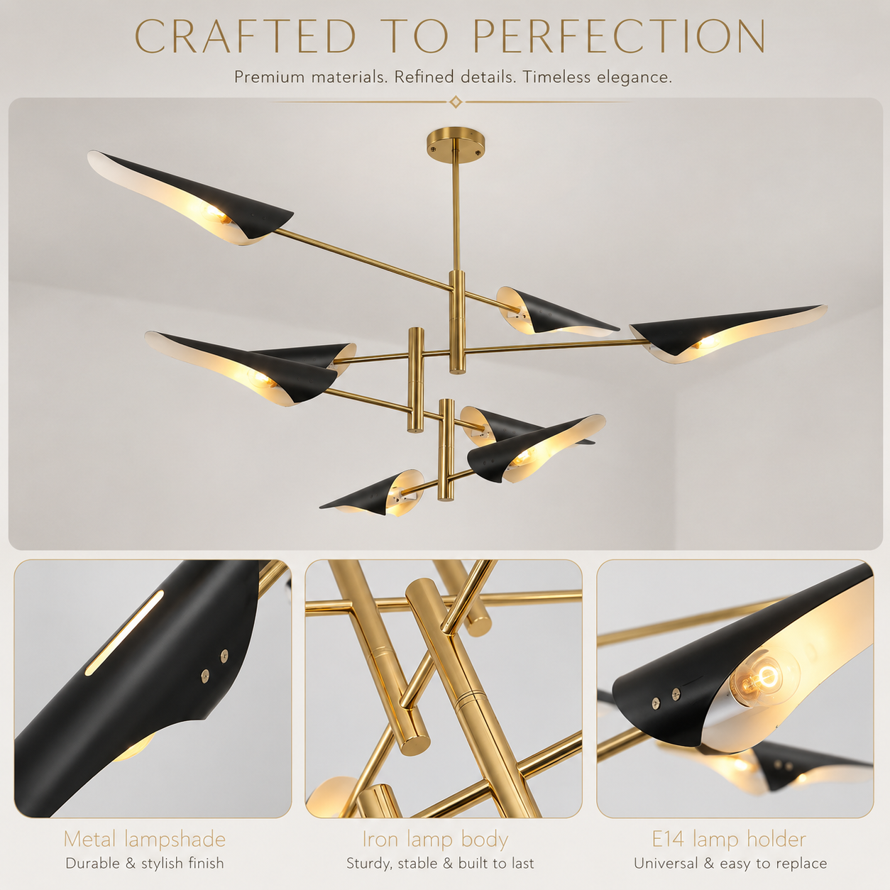 Octa Prestige Dining Chandelier