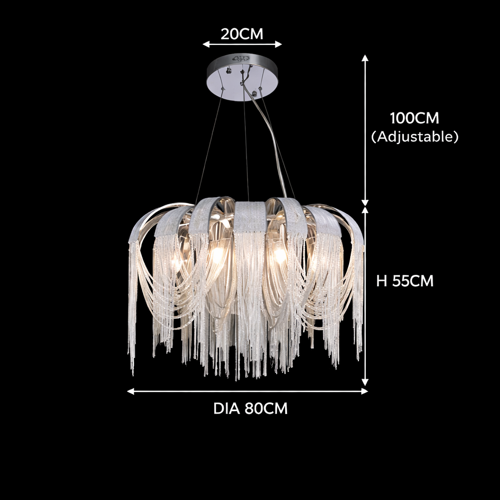 Crown Jewel Hanging Chandelier
