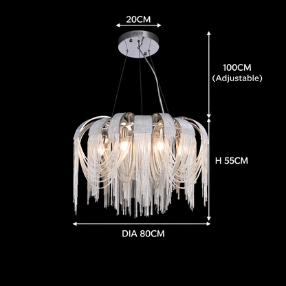 Crown Jewel Hanging Chandelier