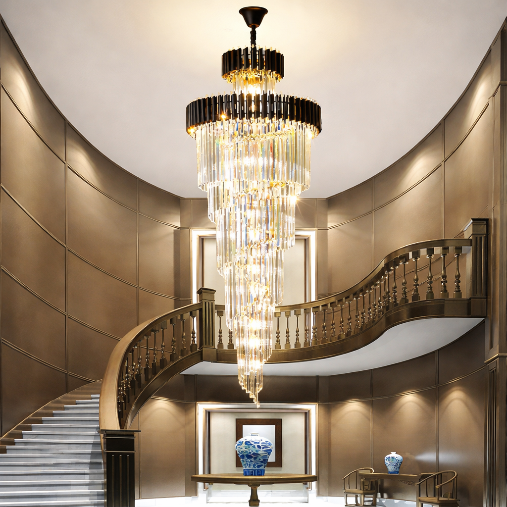 Twilight Spiral Chandelier