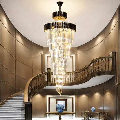 Twilight Spiral Chandelier