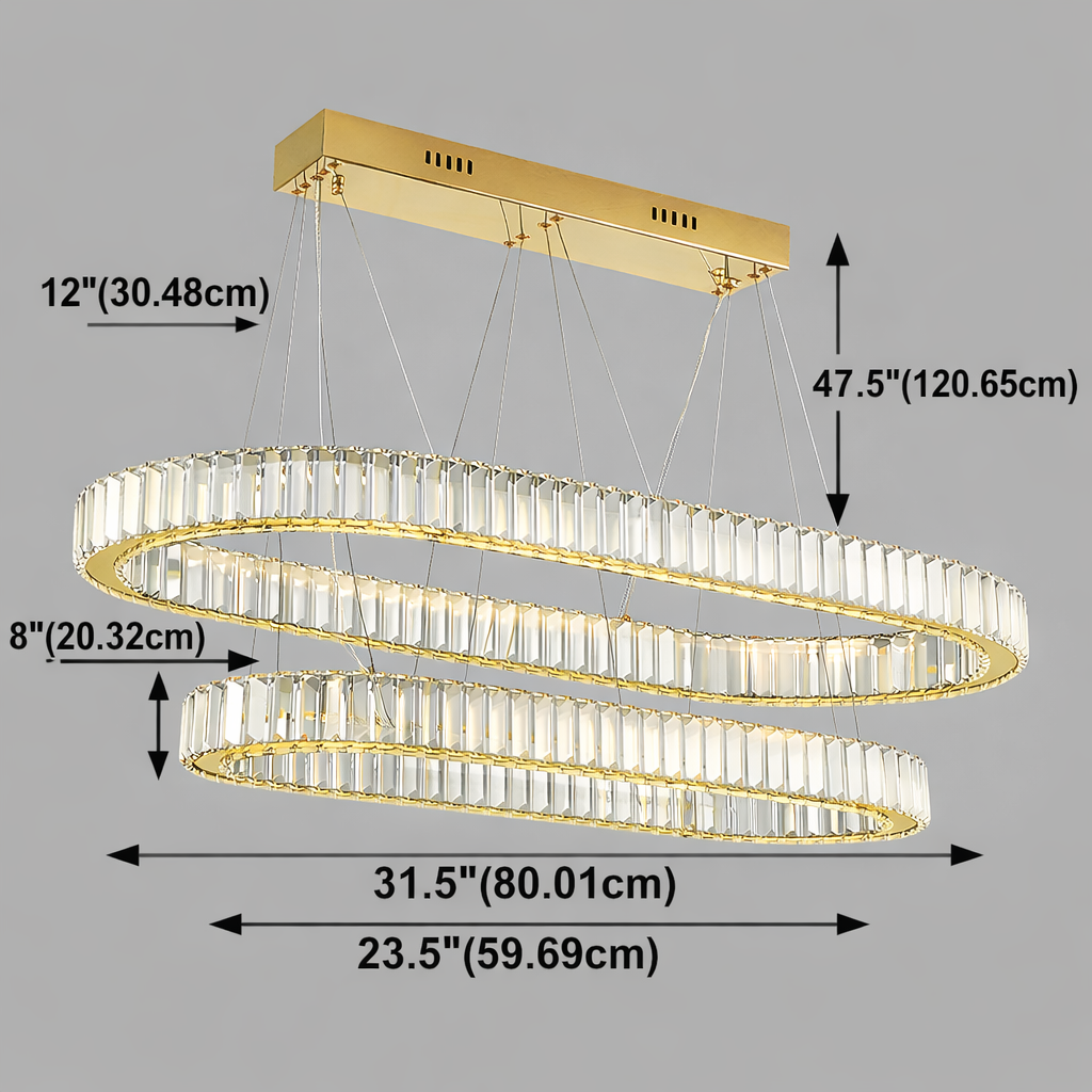 Monarché Crystal Chandelier