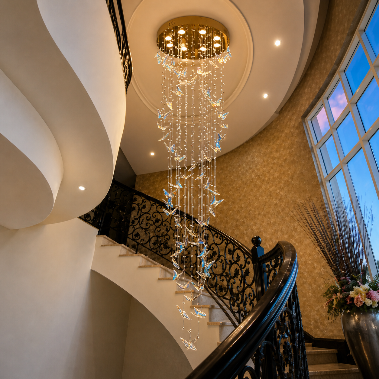 Prism Butterfly Chandelier