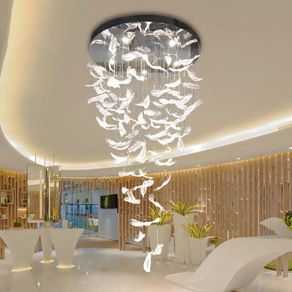 Élanora Leaf Chandelier