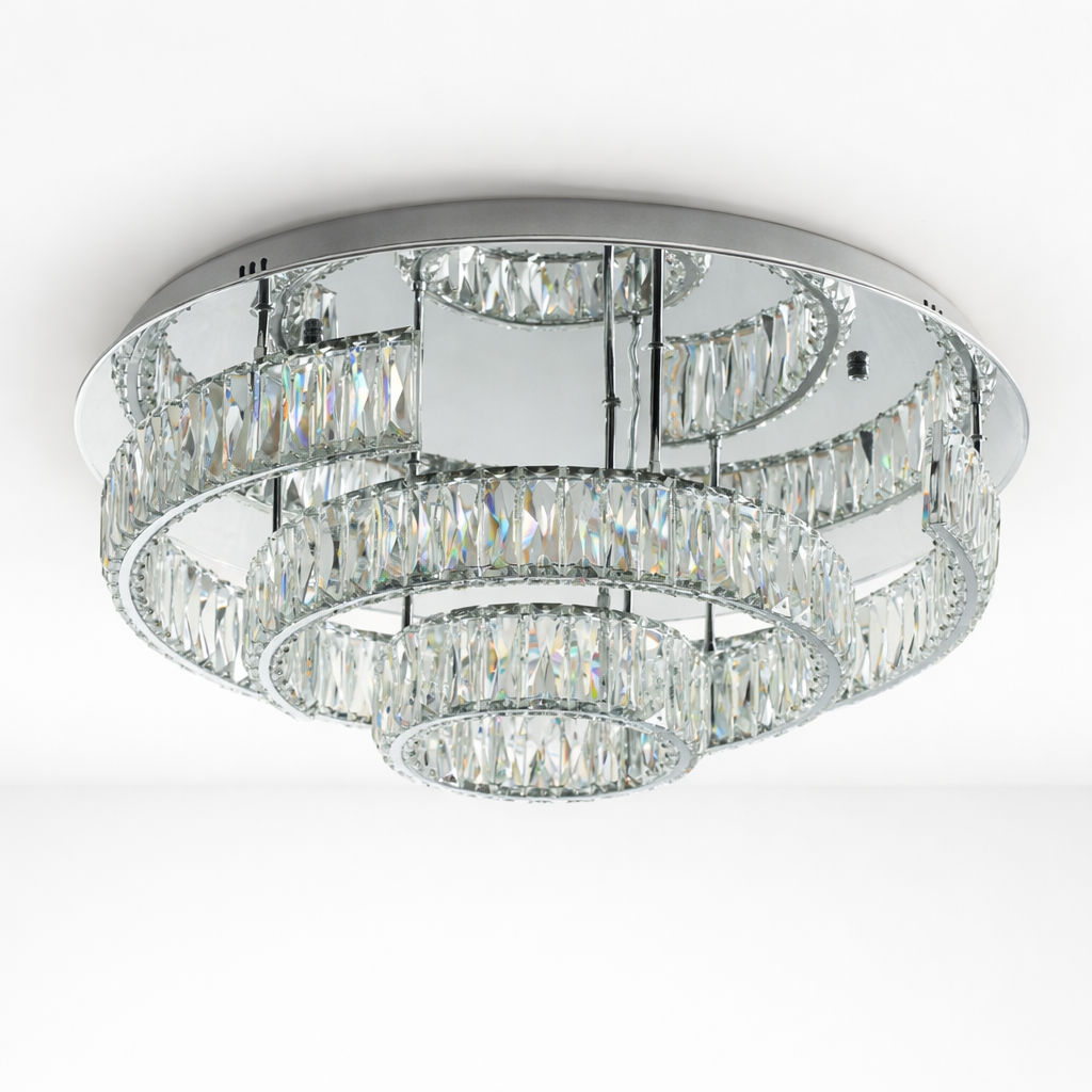 Royale Prism Crown Chandelier